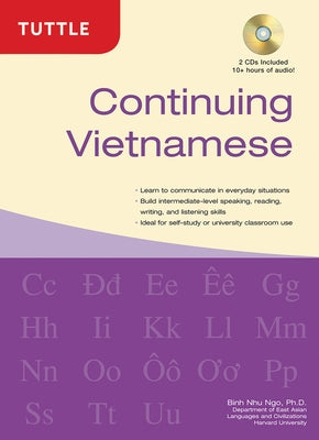 Continuing Vietnamese: Let's Speak Vietnamese [With CDROM] Paperback Tuttle Publishing