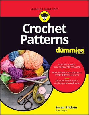 Crochet Patterns for Dummies Paperback For Dummies