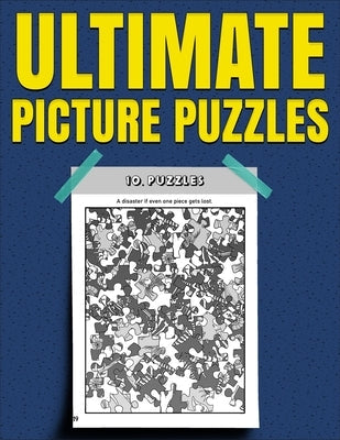 Ultimate Picture Puzzles: Spot the Difference Book for Adults Paperback More Books LLC