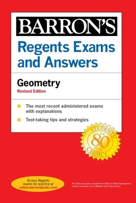Regents Exams and Answers Geometry Revised Edition Barrons Educational Services