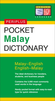 Pocket Malay Dictionary: Malay-English English-Malay Paperback Periplus Editions