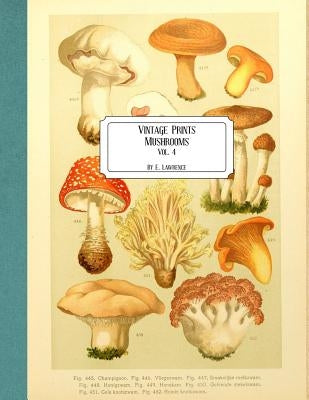 Vintage Prints: Mushrooms: Vol. 4 Paperback Createspace Independent Publishing Platform