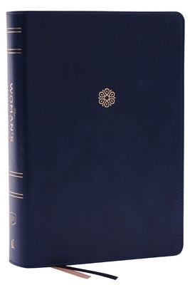Kjv, the Woman's Study Bible, Blue Leathersoft, Red Letter, Full-Color Edition, Comfort Print: Receiving God's Truth for Balance, Hope, and Transforma Bible Thomas Nelson