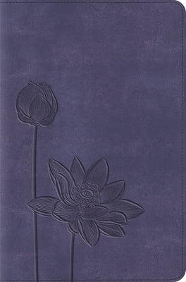 Compact Bible-ESV-Lavender Bloom Bible Crossway