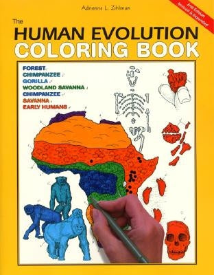 The Human Evolution Coloring Book, 2nd Edition Collins Reference