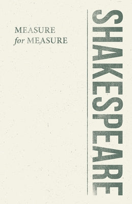 Measure for Measure Paperback Read & Co. Classics