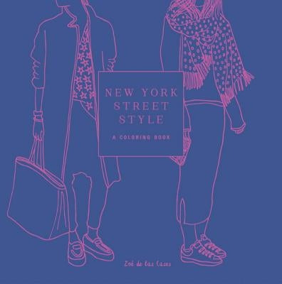 New York Street Style: A Coloring Book Paperback Clarkson Potter Publishers