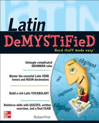 Latin Demystified: A Self Teaching Guide Paperback McGraw-Hill Companies