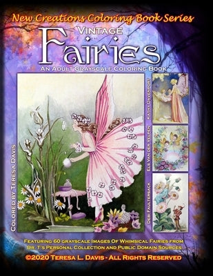 New Creations Coloring Book Series: Vintage Fairies Paperback New Creations Coloring Book Series