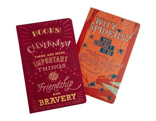 Harry Potter: Character Notebook Collection (Set of 2): Ron and Hermione Paperback Insights