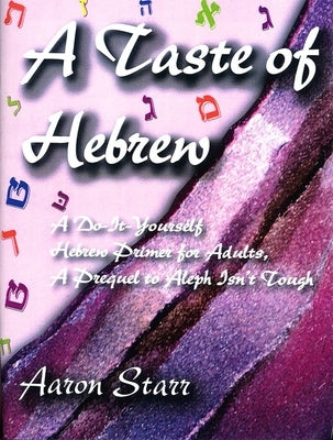 A Taste of Hebrew Paperback Behrman House Publishing