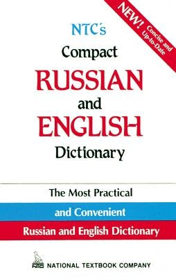 Ntc's Compact Russian and English Dictionary Paperback McGraw-Hill Companies