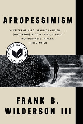 Afropessimism Paperback Liveright Publishing Corporation