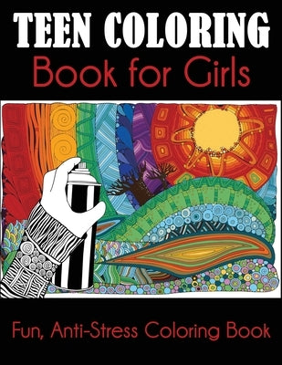 Teen Coloring Book for Girls Paperback Dylanna Publishing, Inc.