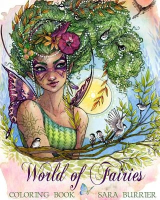 World of Fairies Coloring Book Paperback Createspace Independent Publishing Platform