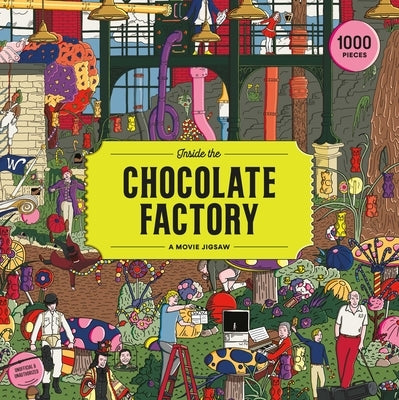 Inside the Chocolate Factory 1000 Piece Puzzle: A Movie Jigsaw Other Laurence King