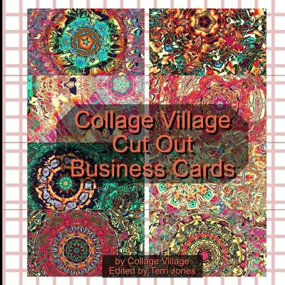 Collage Village Cut Out Business Cards Paperback Independently Published