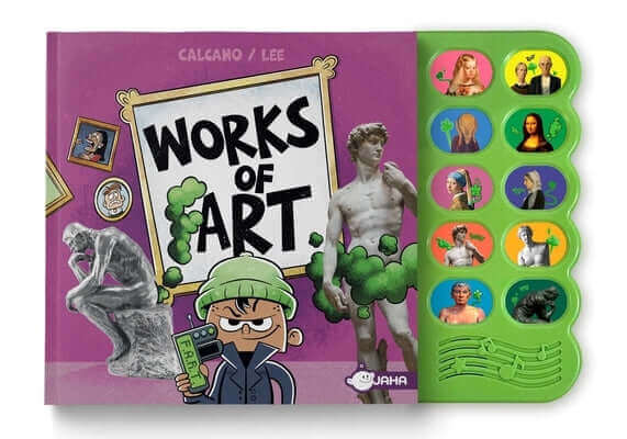 Works of Fart Board Book Jaha Books