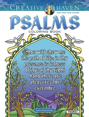 Creative Haven Psalms Coloring Book Paperback Dover Publications