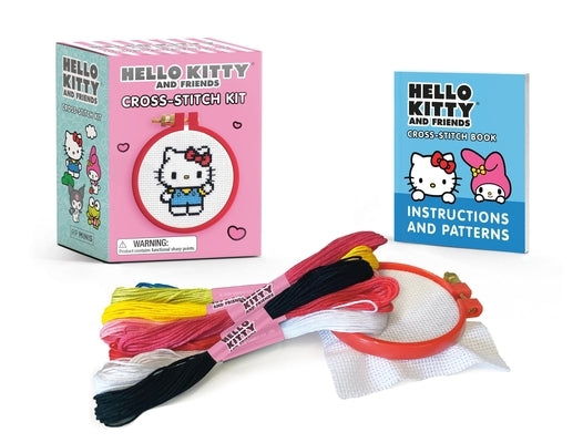 Hello Kitty and Friends Cross-Stitch Kit Paperback Rp Minis
