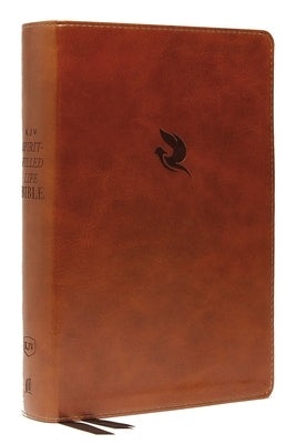 Kjv, Spirit-Filled Life Bible, Third Edition, Leathersoft, Brown, Red Letter Edition, Comfort Print: Kingdom Equipping Through the Power of the Word Bible Thomas Nelson