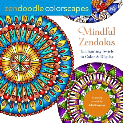 Zendoodle Colorscapes: Mindful Zendalas: Enchanting Swirls to Color & Display Paperback Castle Point Books