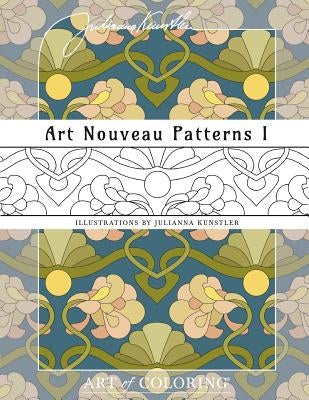 Art Nouveau Patterns 1: Art of Coloring Paperback 978-0-9976175-0-4