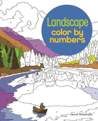 Landscape Color by Numbers Paperback Sirius Entertainment
