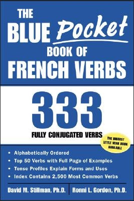The Blue Pocket Book of French Verbs: 333 Fully Conjugated Verbs Paperback McGraw-Hill Companies