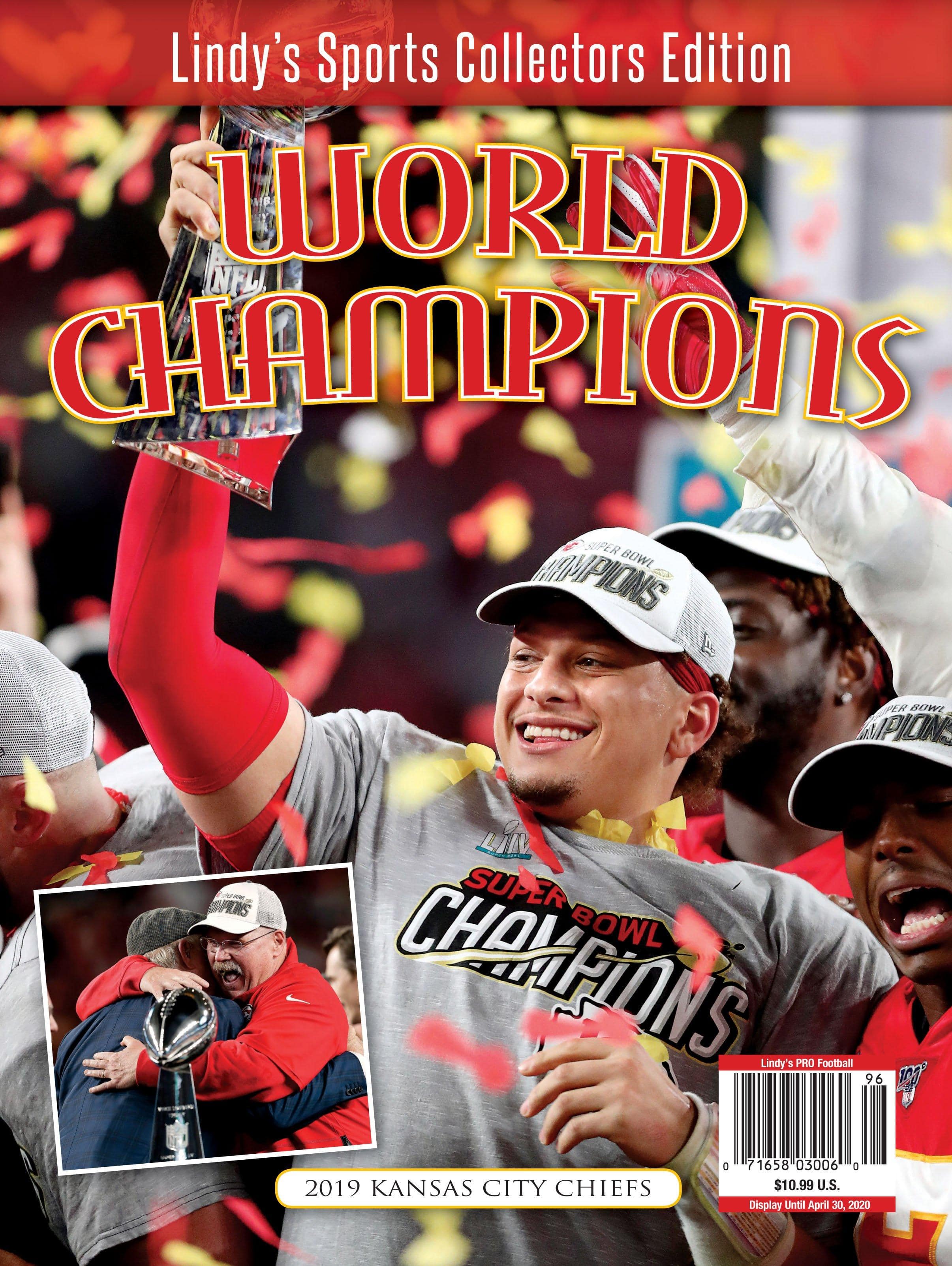 Lindys Collectors Edition Sports Magazines Lindys Sports 2019 Kansas City Chiefs Super Bowl Champions