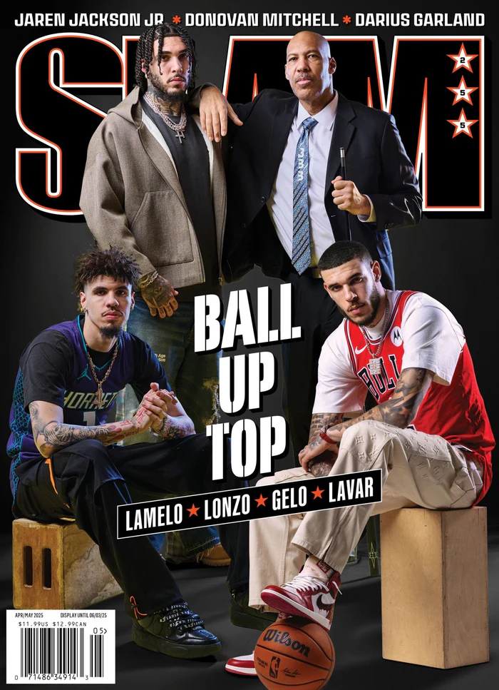 Slam Magazine Single Issue Magazines Slam Magazine Ball Up Top - Lamelo*Lonzo*Gelo*Lavar