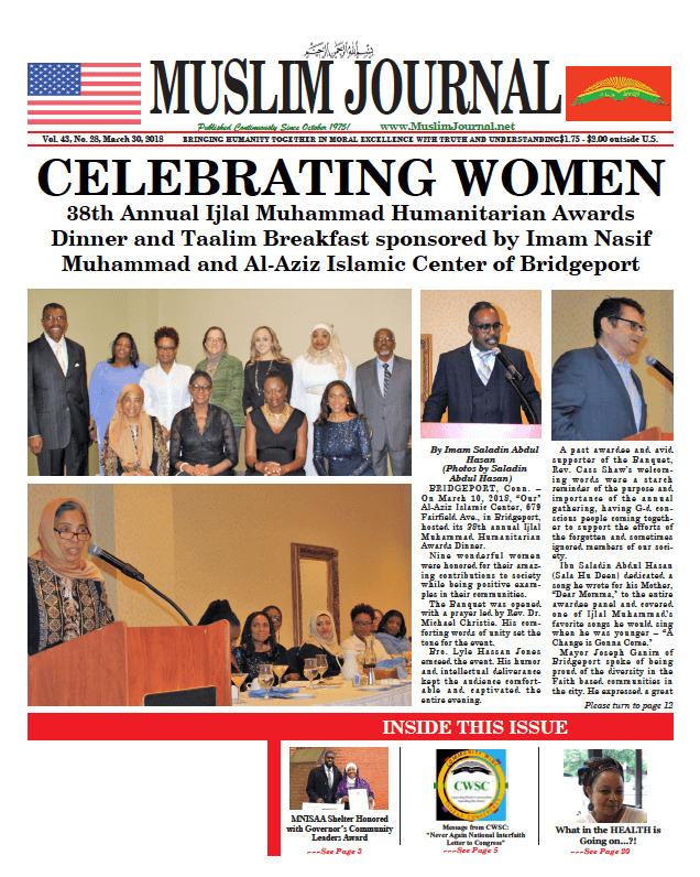 Muslim Journal Newspaper 6 Month - SureShot Books Publishing LLC